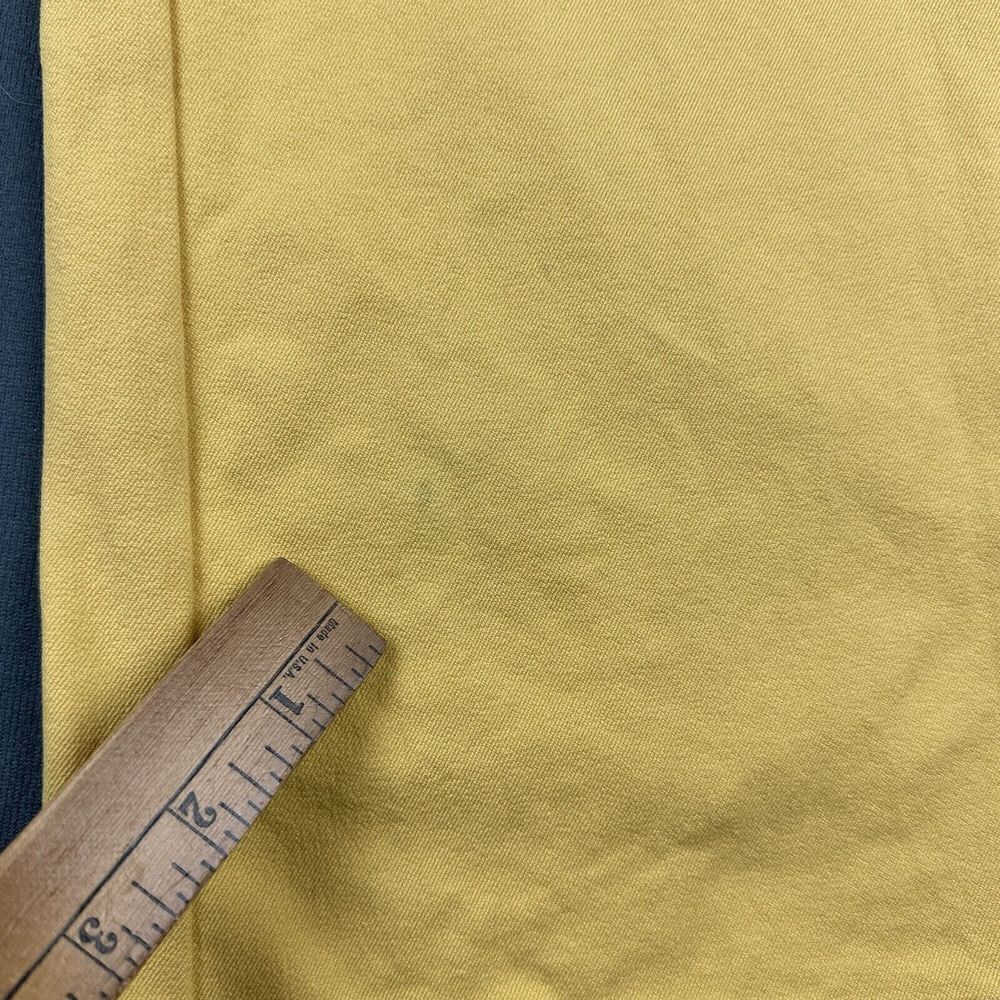 St John Sport Jeans Pants Womens 2 Yellow High Rise Flared Leg Stretch Boho* - Picture 4 of 16